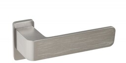 Klamko-klamka drzwiowa na krótkim szyldzie H6S36/Sk353434G6 powłoka inox