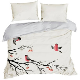 EUROFIRANY Pościel świąteczna 01 160 x 200 cm Biały