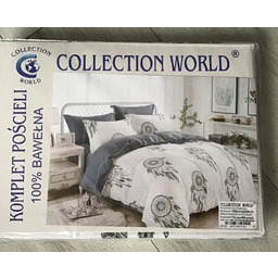 Pościel 140x200 Dwustronna Bawełna Satynowa Collection World