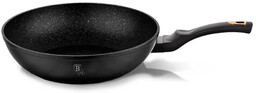 Edinos Aluminiowy wok z silikonowym uchwytem 30cm R6-F08