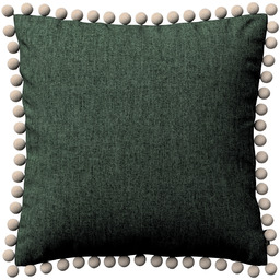 Poszewka Wera na poduszkę, leśna zieleń szenil, 45 x 45 cm, City
