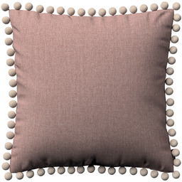 Poszewka Wera na poduszkę, zgaszony róż szenil, 45 x 45 cm, City