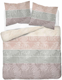Pościel bawełniana w liście POK-419