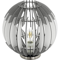 EGLO OLMERO lampa stołowa, stal, 60 W, nikiel matowy