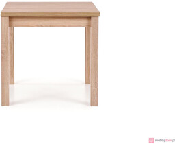 Stół GRACJAN Halmar Dąb sonoma, 80x80-160