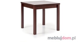 Stół GRACJAN Halmar Orzech ciemny, 80x80-160