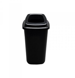 Plafor Sp. Z O.o Kosz do segregacji SORT BIN 45L Czarny plus komplet 6 etykiet