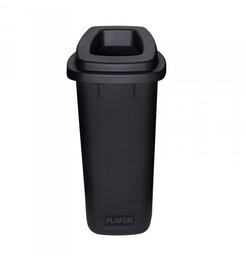 Plafor Sp. Z O.o Kosz do segregacji SORT BIN 90L Czarny plus komplet 6 etykiet