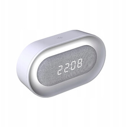 Kaja Led lampka nocna z budzikiem