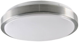 Kuchenny plafon Benedykt 326843 Polux metalowy srebrny biały