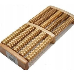 Drewniany masażer do stóp roller Mięśni MASUJĄCY do MASAŻU Akupresury