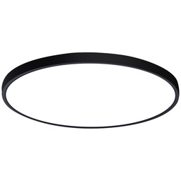 Italux Alata PLF-72836-300R-24W-BL plafon czarny okrągły LED 24W regulacja barwy 30cm