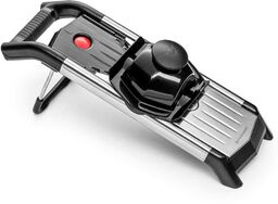 FORGAST Szatkownica ręczna, (mandolina) do krojenia w plastry i słupki Julienne, 5 wymiennych ostrzy FG10016