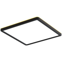 Italux Aleria PLF-39573-230S-22W-BL plafon lampa sufitowa nowoczesny, czarny, kwadrat, IP20 LED 22W 23 cm