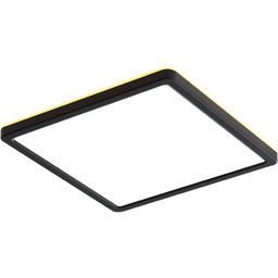 Italux Aleria PLF-39573-300S-28W-BL plafon lampa sufitowa nowoczesny, czarny, kwadrat, IP20 LED 28W 30 cm