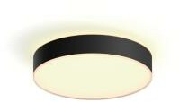 Philips Hue White Ambiance Enrave średnia Czarny Lampa sufitowa