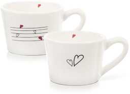 Kubki ceramiczne SERCE 210 ml 2 szt.