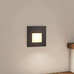 Oprawa wpuszczana LED Arcchio Vexi, 7,8 cm x cm, czarna, CCT Vexi Arcchio, możliwość ściemniania, czarny, salon / jadalnia, aluminium, nowoczesny