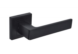 Klamka INFINITY APOLLO z rozetą kwadratową czarna (KAO B00)