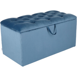 Pufa Vinci 45x90 Chesterfield, otwierana, ze schowkiem, do siedzenia, ozdobna, do salonu, do korytarza, do salonu