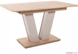 Stół rozkładany PLATON Signal 80x136x176, Dąb Cremona Torro + Kaszmir