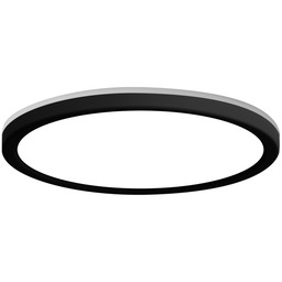 Italux Corte PLF-63452-300R-28W-BL plafon lampa sufitowa, czarny, IP20 LED 28W 30 cm