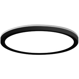 Italux Corte PLF-63452-400R-36W-BL plafon lampa sufitowa, czarny, IP20 LED 36W 40 cm