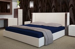 Prześcieradło frotte z gumką miętowe PRZF-41