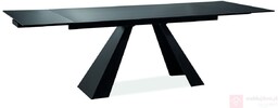 Stół SALVADORE Signal 90x160-240, Czarny