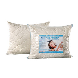 Poduszka antyalergiczna 40x40 Aksamitna ekri 100% microfibra AMW