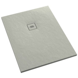 Schedline Protos Cement Stone brodzik kompozytowy Stonicryl 80x90 cm cementowy kamień 3SP.P1P-8090/CT/ST-M1/CT/ST