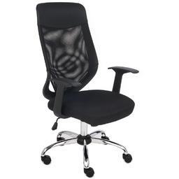 Fotel Optimal - siatkowy, ekonomiczny, wygodny, biurowy