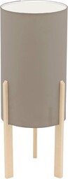 EGLO CAMPODINO lampa stołowa, drewno, 60 W, klon