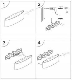 Clada XL - kinkiet - lampa elewacyjna góra dół LED 8W