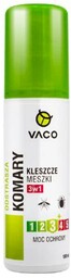 VACO DEET 15 Płyn na komary, kleszcze i meszki, 100ml