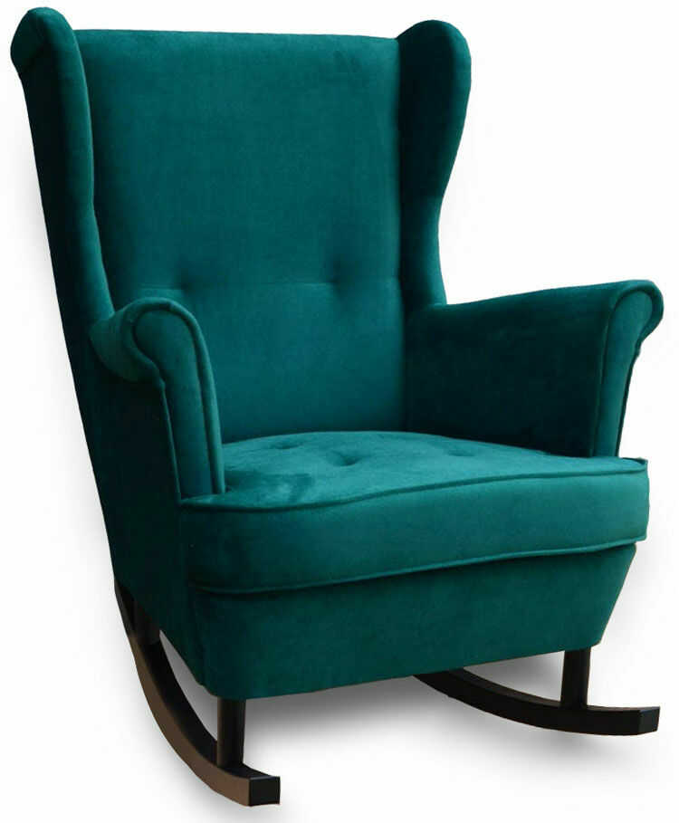 Elior Bujany fotel na płozach do salonu - Amiger 3X 57 kolorów