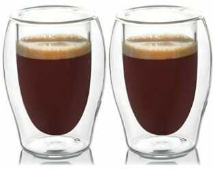 Zestaw szklanek do espresso DUKA LISE 45 ml podwójne dno szkło