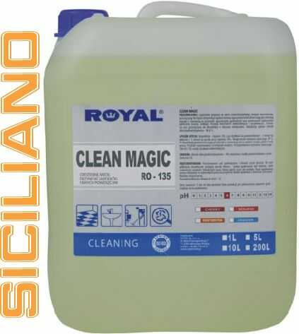 Środek myjąco - dezynfekujący Royal Clean Magic SICILIANO 5 L