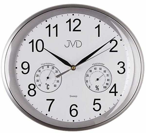 JVD Zegar ścienny HTP64.2 Termometr Higrometr
