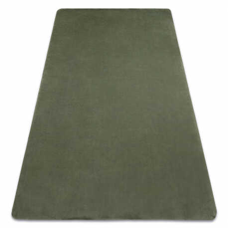 Dywan POSH Shaggy zielony gruby, pluszowy, antypoślizgowy, do prania 50x80 cm