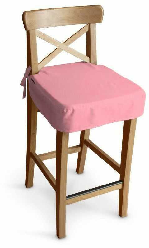 Siedzisko na krzesło barowe Ingolf, brudny róż, krzesło barowe Ingolf, Loneta