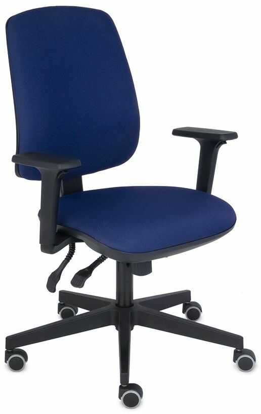 Krzesło Starter 3D black, ergonomiczne do pracy przy biurku