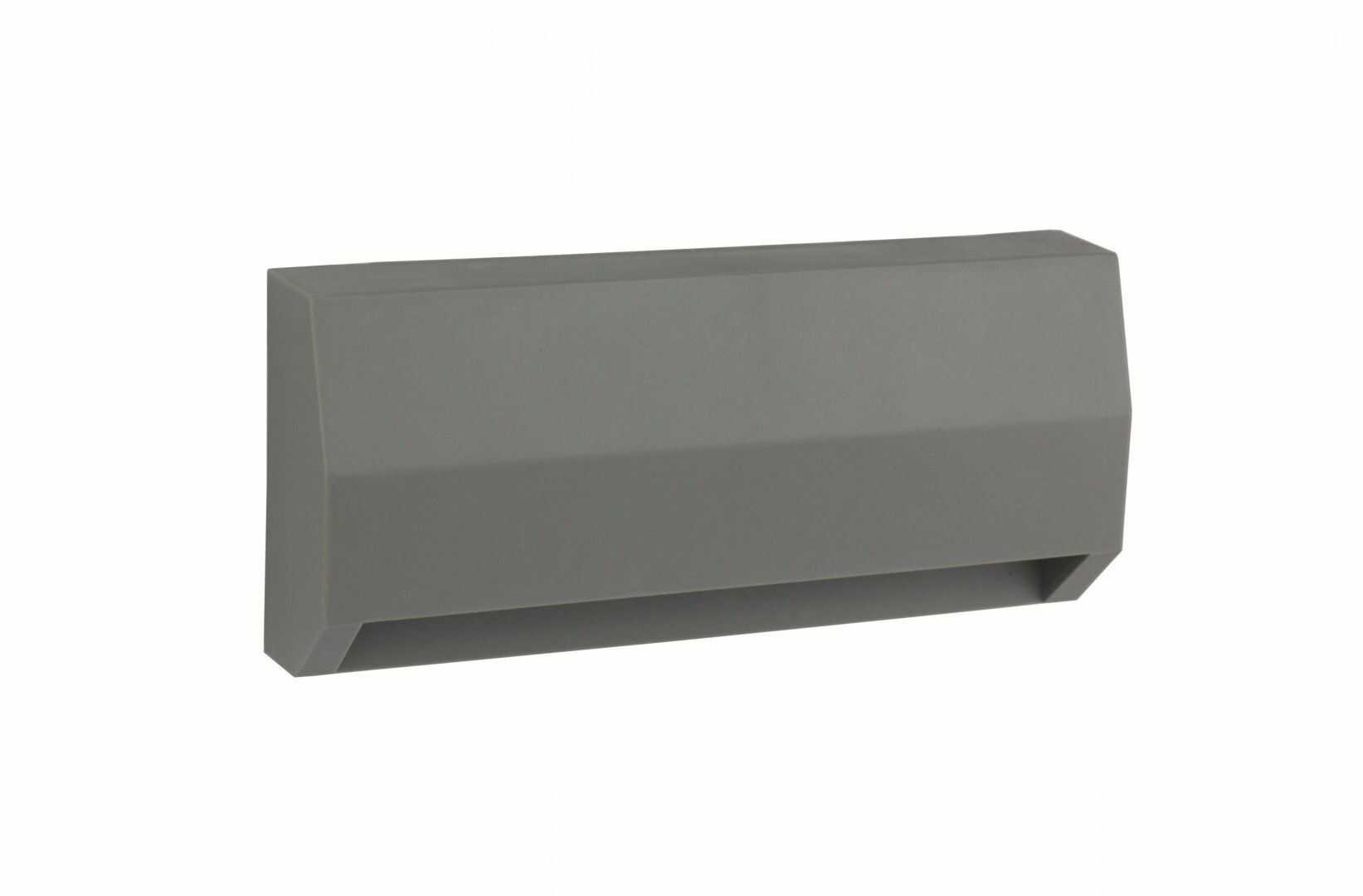 Lampa elewacyjna LED Mur PC 1502A Popielaty IP44 - Su-ma // Rabaty w koszyku i darmowa dostawa od 299zł !