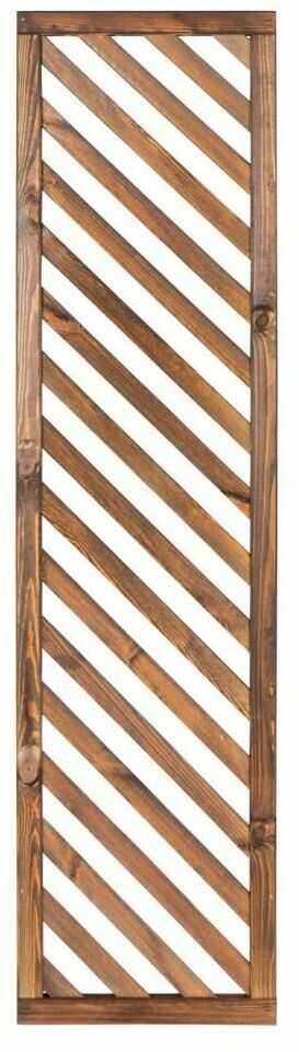 Płot kratkowyVictoria 45x180 cm drewniany Werth-Holz