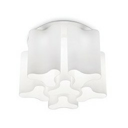 Ideal Lux - Oświetlenie sufitowe COMPO 6xE27/60W/230V