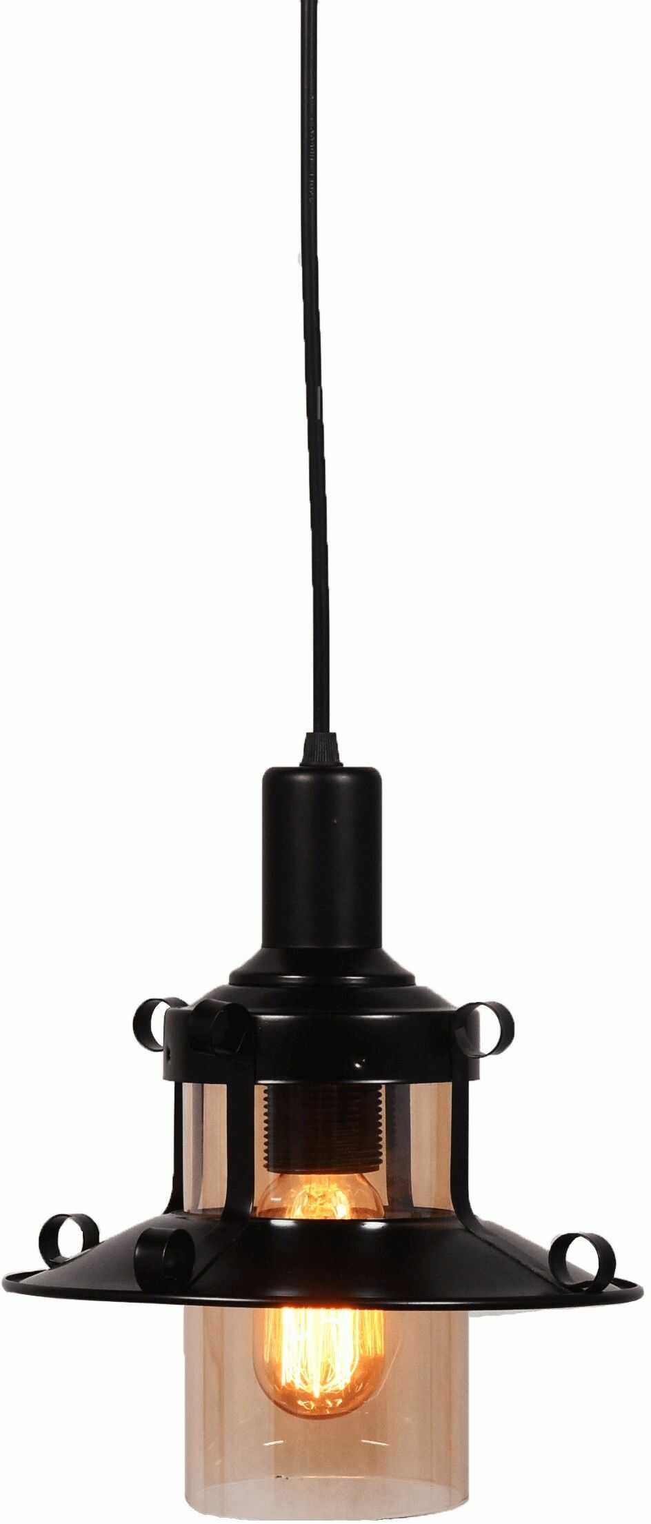 Lampa wisząca Capri 1 Czarny LDP 11328-1 BK - Lumina Deco // Rabaty w koszyku i darmowa dostawa od 299zł !