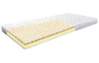 Materac nawierzchniowy Topper Latti średnio twardy