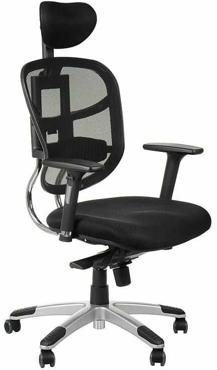 Fotel biurowy gabinetowy HN-5018/CZARNY krzesło biurowe obrotowe