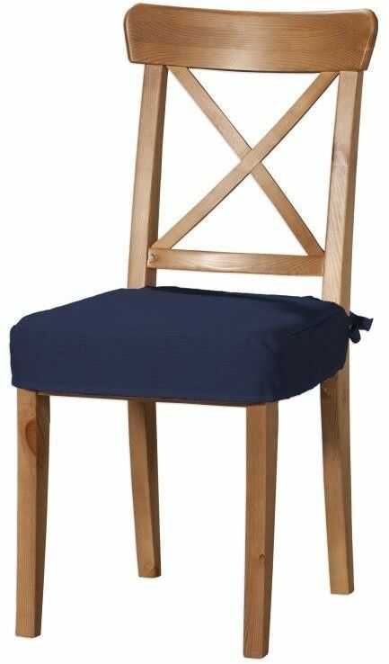 Siedzisko na krzesło Ingolf, granatowy, krzesło Inglof, Quadro