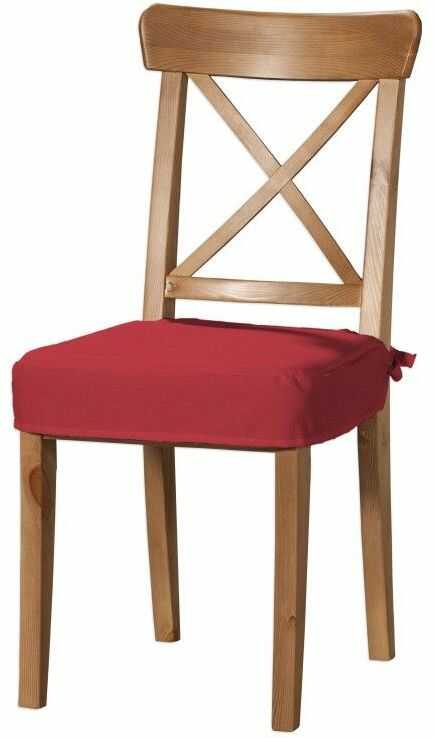 Siedzisko na krzesło Ingolf, czerwony, krzesło Inglof, Quadro